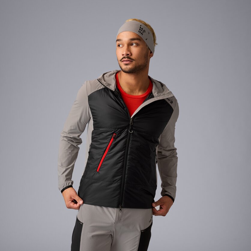 Martini Sportswear - Trektech Hybrid Jacket G-Loft® M - Hybridjacken in black - Vorderansicht Model - Herren