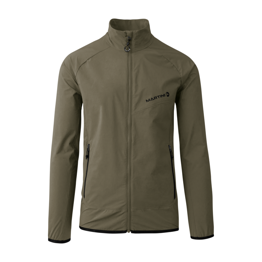 Martini Sportswear - Alpmate Midlayer Jacket M - Midlayers in moss-black - Vorderansicht - Herren