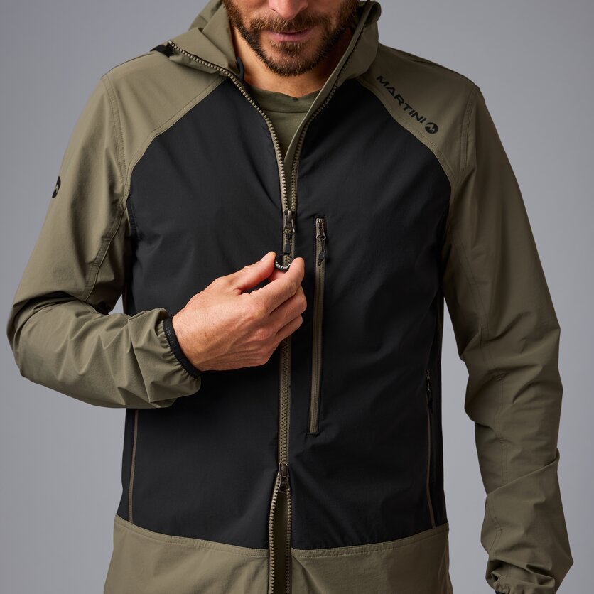 Martini Sportswear - Trektech Midlayer Jacket M - Midlayers in tendril-black - Detail 2 - Herren