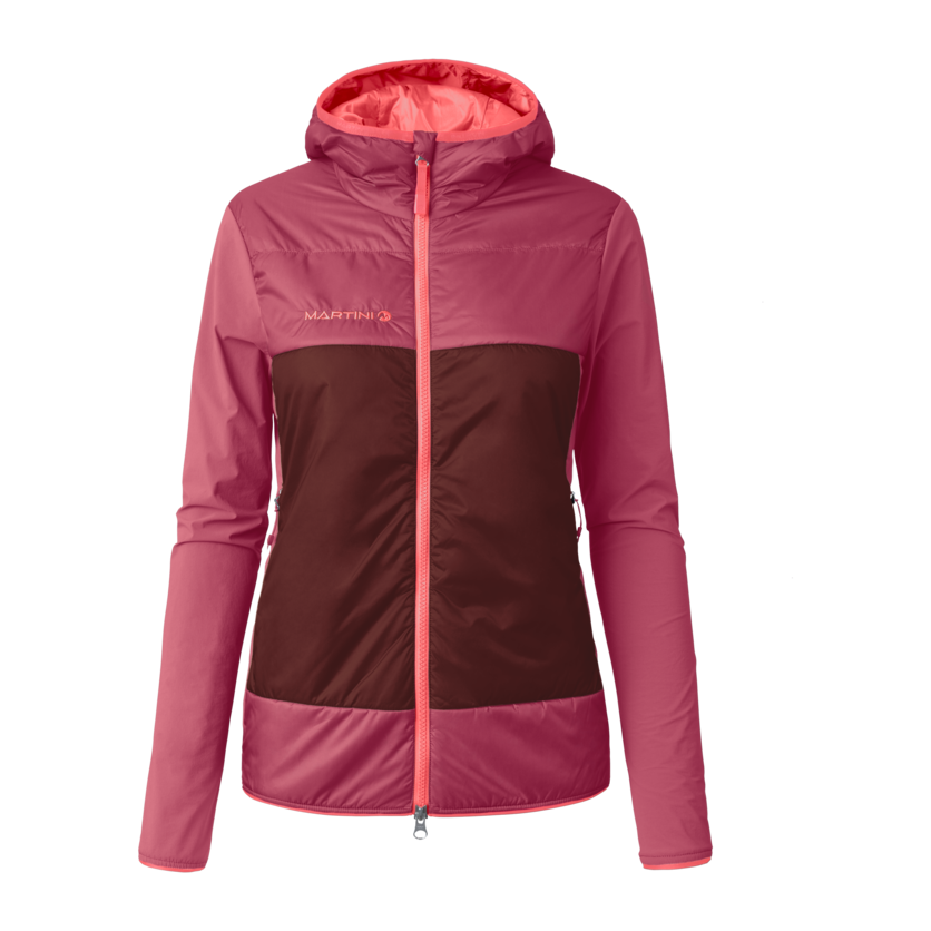 Martini Sportswear - Trektech Hybrid Jacket G-Loft® W - Hybridjacken in blossom-peakan - Vorderansicht - Damen