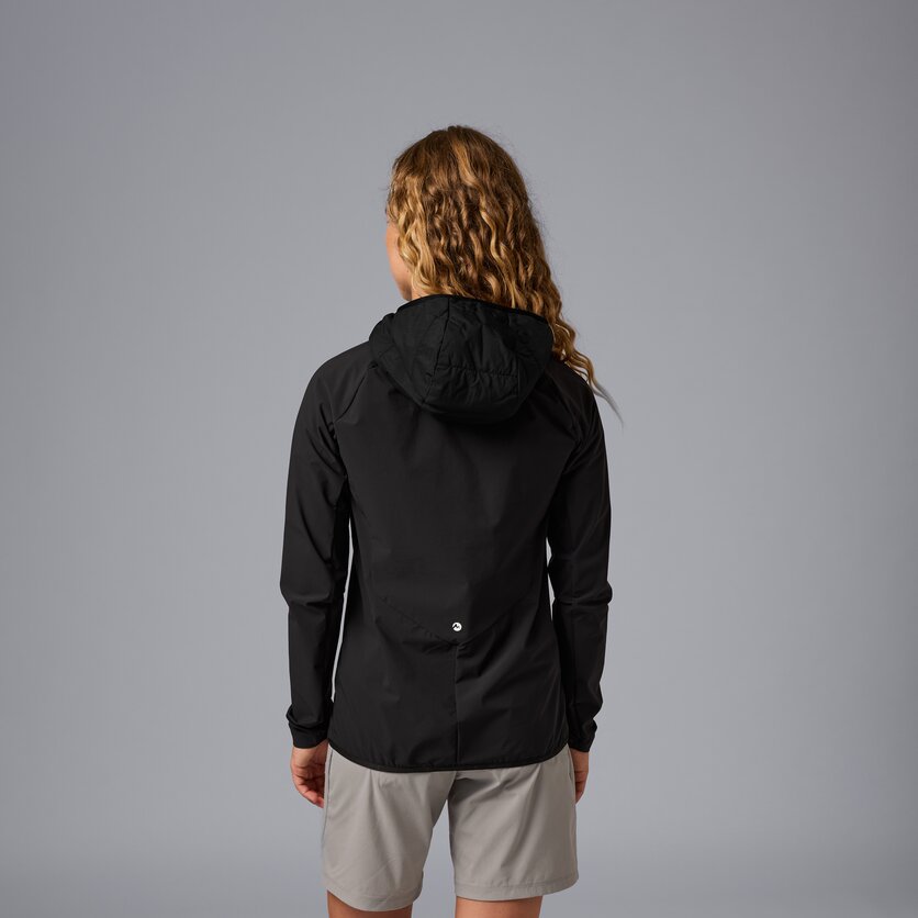 Martini Sportswear - Highventure Hybrid Jacket G-Loft® W - Hybrid jackets in black - rear view model - Women