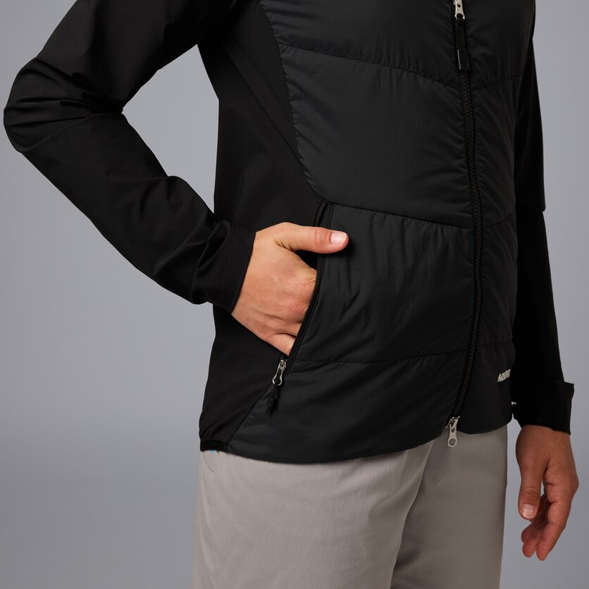 Martini Sportswear - Highventure Hybrid Jacket G-Loft® W - Hybrid jackets in black - Detail 4 - Women