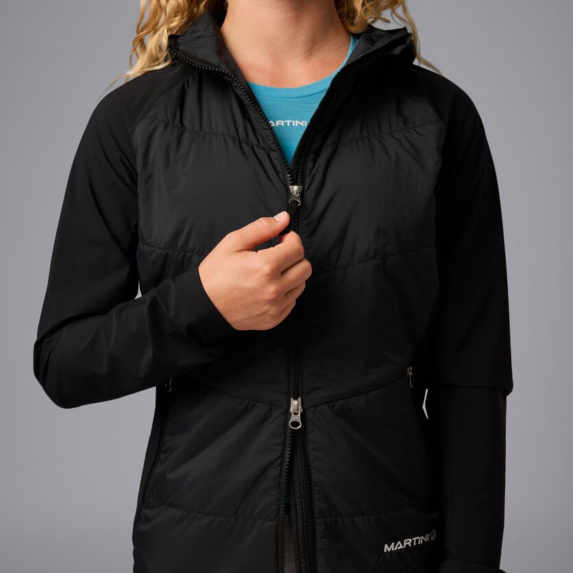 Martini Sportswear - Highventure Hybrid Jacket G-Loft® W - Hybrid jackets in black - Detail 5 - Women