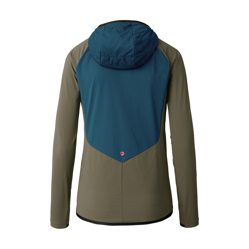 Martini Sportswear - Highventure Hybrid Jacket G-Loft® W - Hybridjacken in poseidon-moss - Rückansicht - Damen