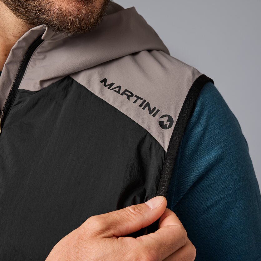 Martini Sportswear - Trektech Hybrid Vest G-Loft® M - Westen in black - Detail 6 - Herren