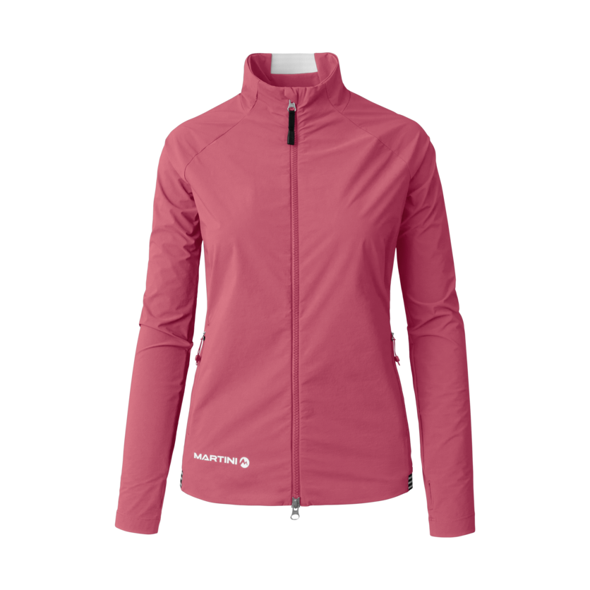 Martini Sportswear - Trektech Midlayer Jacket W - Midlayers in blossom - front view - Women