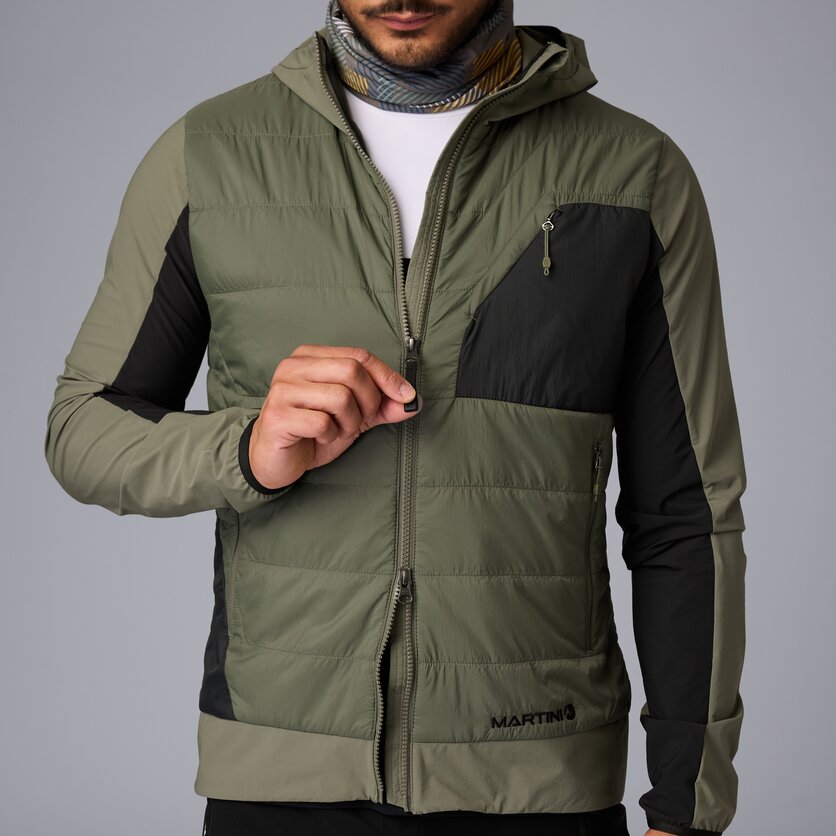 Martini Sportswear - Highventure Hybrid Jacket Primaloft® M - Giacche ibride in tendril-black - Dettaglio 2 - Uomo