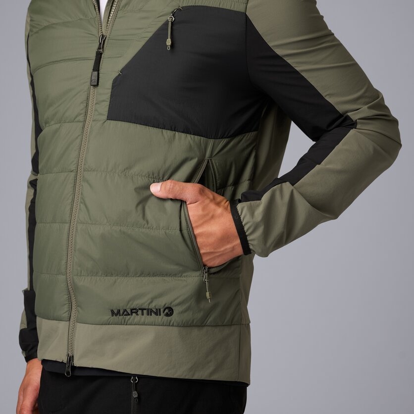 Martini Sportswear - Highventure Hybrid Jacket Primaloft® M - Giacche ibride in tendril-black - Dettaglio 3 - Uomo