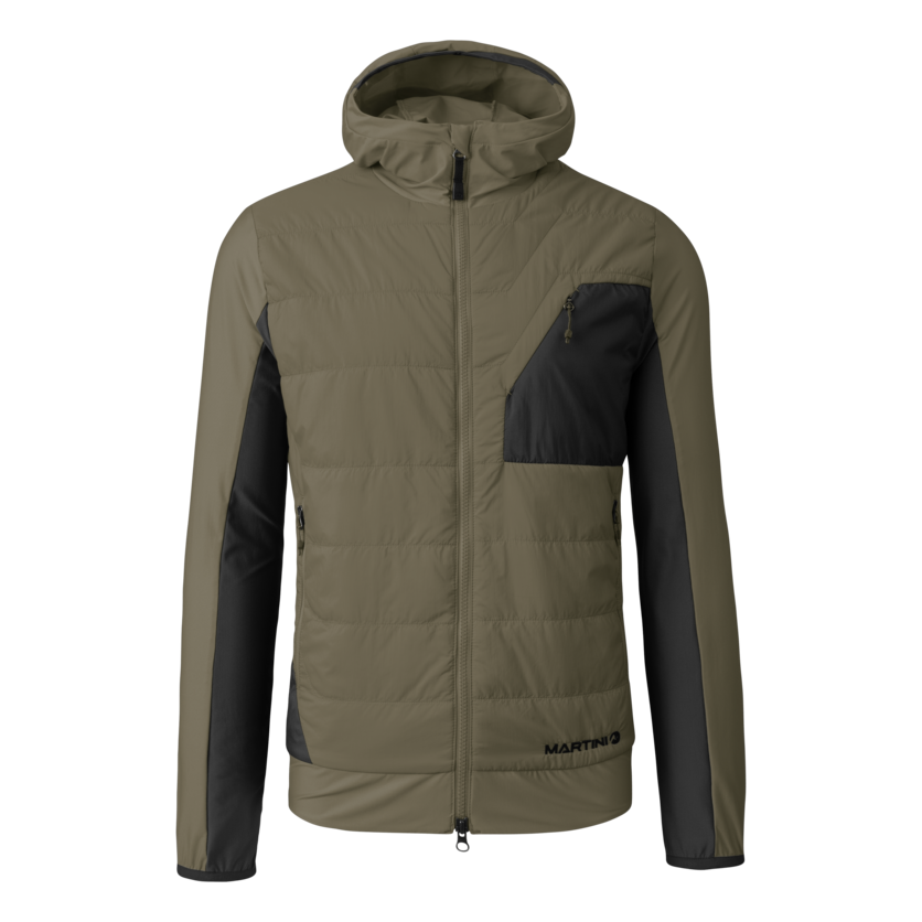 Martini Sportswear - Highventure Hybrid Jacket Primaloft® M - Giacche ibride in moss-black - vista frontale - Uomo