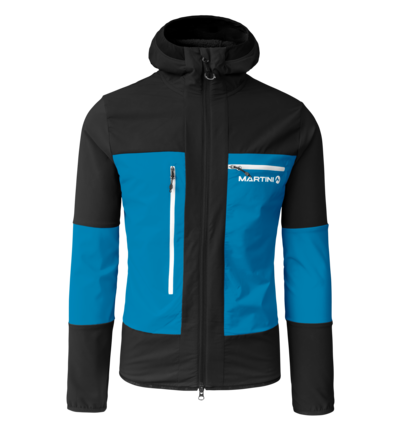 Martini Sportswear - Wildtrack Hybrid Jacket Primaloft® Active M - Hybrid jackets in black-imperial - front view - Men