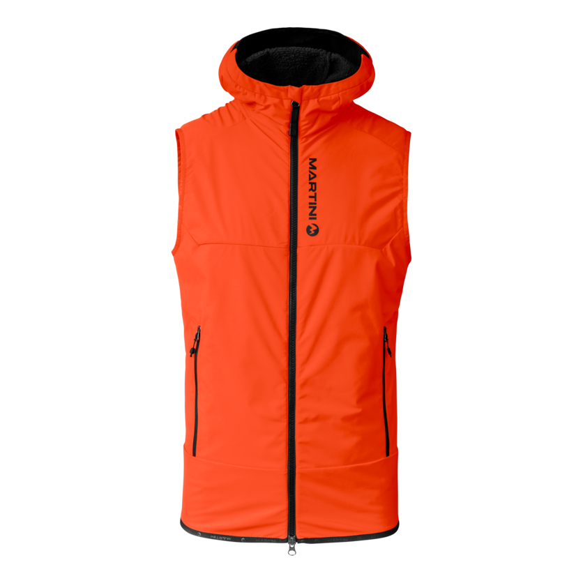 Martini Sportswear - Wildtrack Vest Primaloft® Active M - Gilet in lava - vista frontale - Uomo