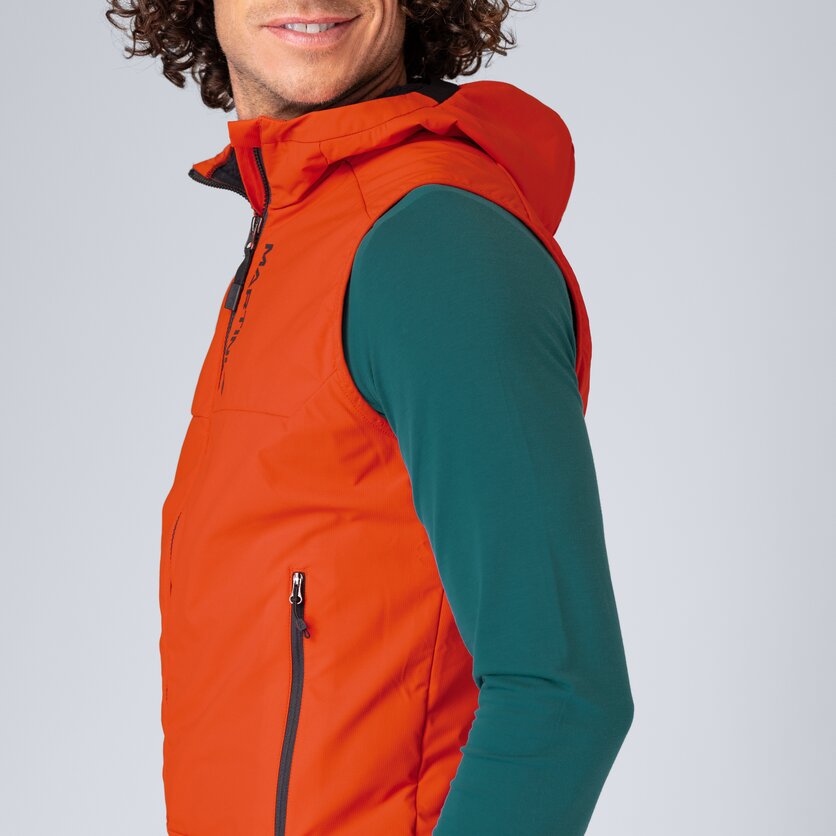 Martini Sportswear - Wildtrack Vest Primaloft® Active M - Gilet in lava - product.alttext.Detail 6 - Uomo