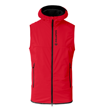 Martini Sportswear - Wildtrack Vest Primaloft® Active M - Outdoor vests in mars - front view - Men