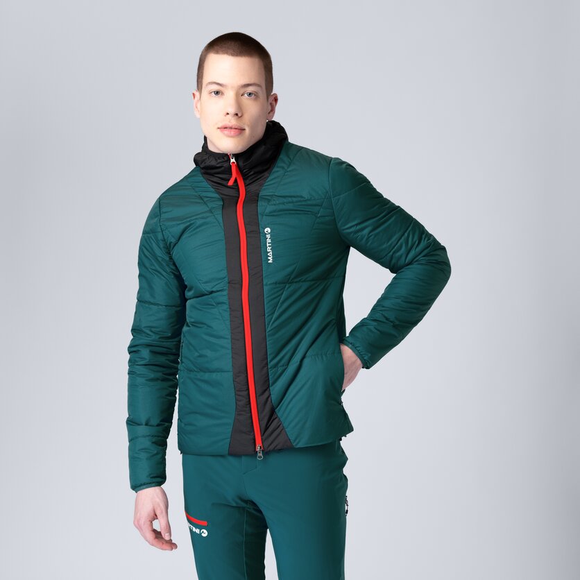 Martini Sportswear - Argon Padded Jacket G-LOFT® M - Giacche Primaloft e Gloft in seaport/lava - product.alttext.Vorderansicht Model - Uomo