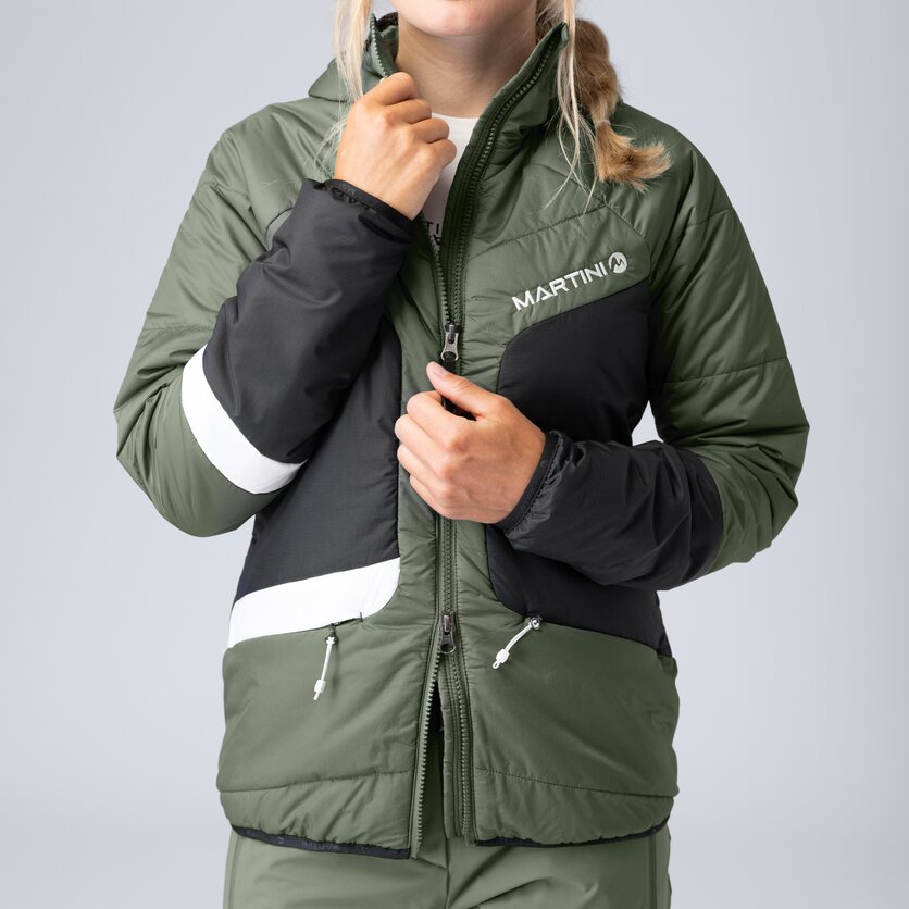 Martini Sportswear - Horizon Padded Jacket G-LOFT® W - Primaloft & Gloft Jacken in black-steel - product.alttext.Detail 1 - Damen