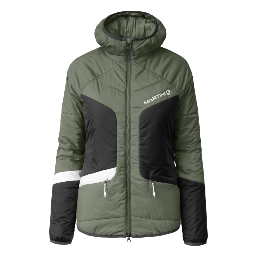 Martini Sportswear - Horizon Padded Jacket G-LOFT® W - Primaloft & Gloft Jacken in mosstone-black - product.alttext.Vorderansicht - Damen