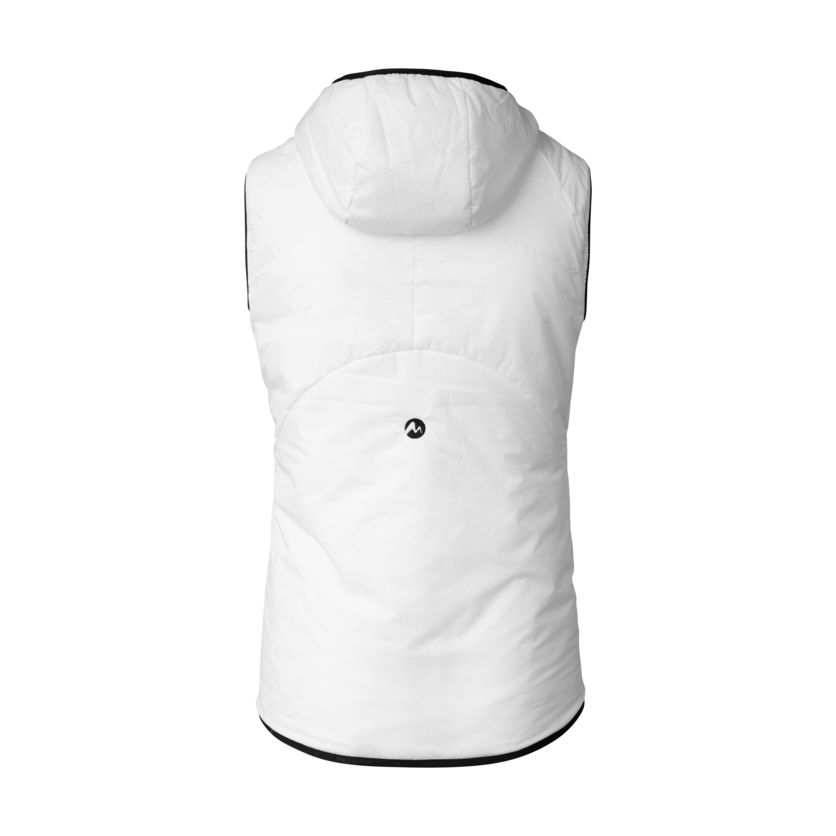 Martini Sportswear - Recharge Padded Vest G-LOFT® W - Westen in white - Rückansicht - Damen