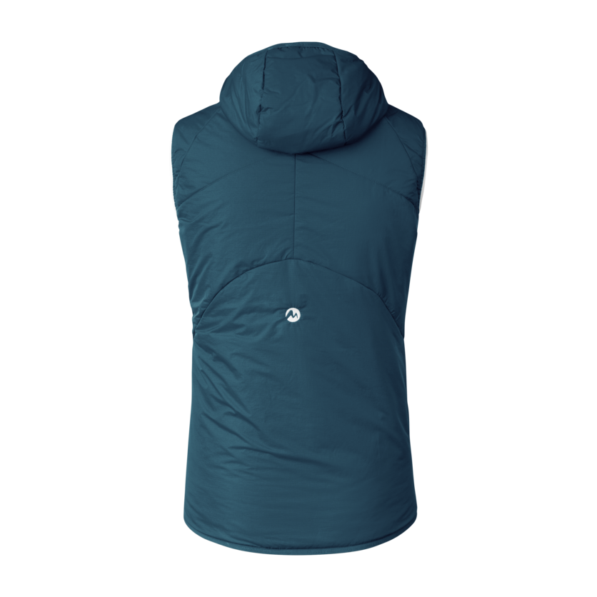 Martini Sportswear - Recharge Padded Vest G-LOFT® W - Gilet in poseidon/black - product.alttext.Rückansicht - Donna