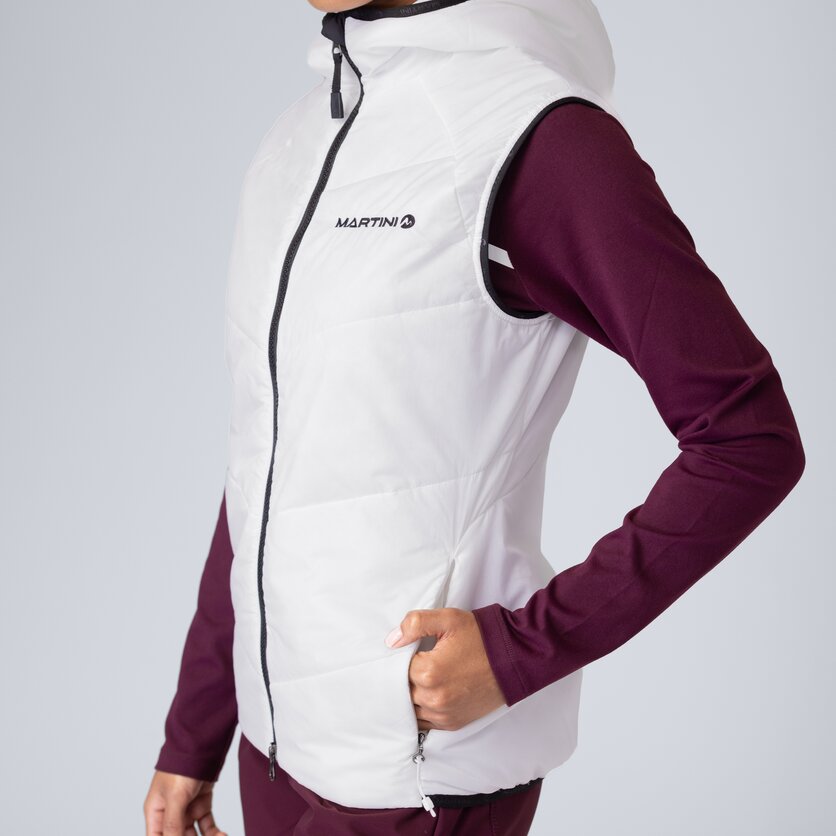 Martini Sportswear - Recharge Padded Vest G-LOFT® W - Gilet in white - product.alttext.Detail 2 - Donna