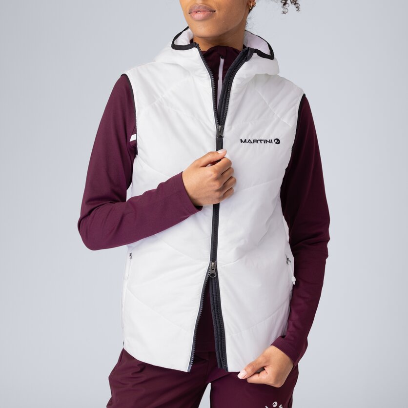 Martini Sportswear - Recharge Padded Vest G-LOFT® W - Gilet in white - product.alttext.Detail 3 - Donna