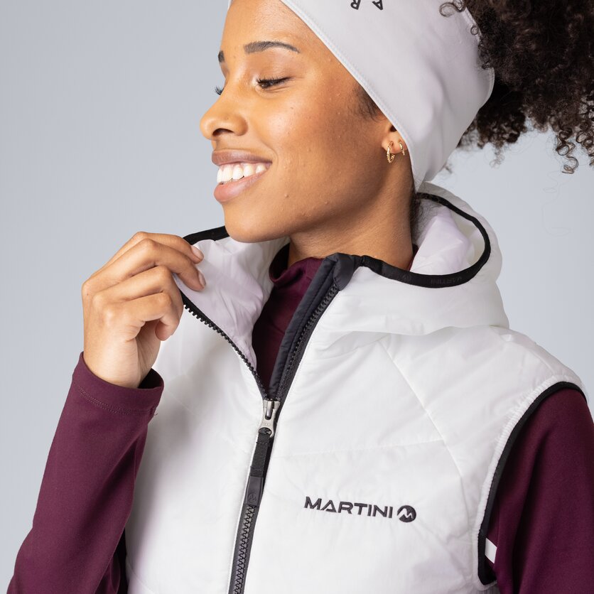 Martini Sportswear - Recharge Padded Vest G-LOFT® W - Gilet in white - product.alttext.Detail 4 - Donna