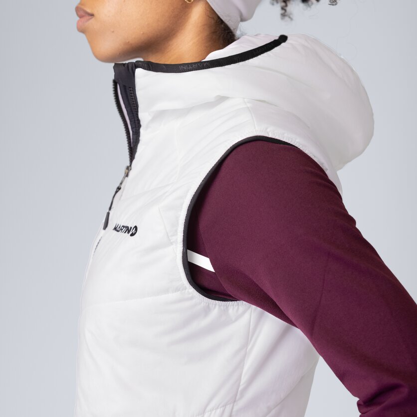 Martini Sportswear - Recharge Padded Vest G-LOFT® W - Gilet in white - product.alttext.Detail 5 - Donna