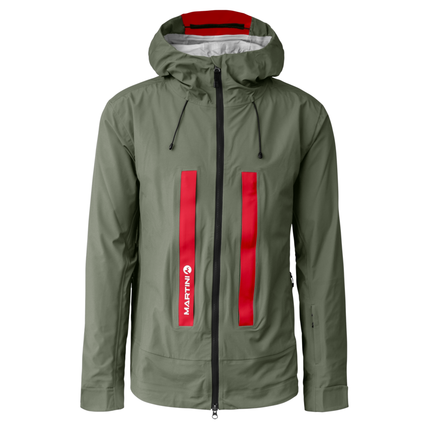 Martini Sportswear - Argon 3L Jacket M - Hardshell jackets in mosstone-mars - product.alttext.Vorderansicht - Men