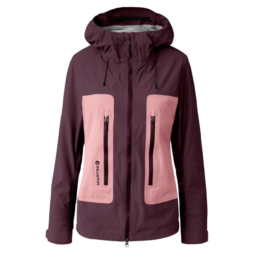 Martini Sportswear - Argon 3L Jacket W - Hardshell Jacken in fairy tale-primrose - Vorderansicht - Damen