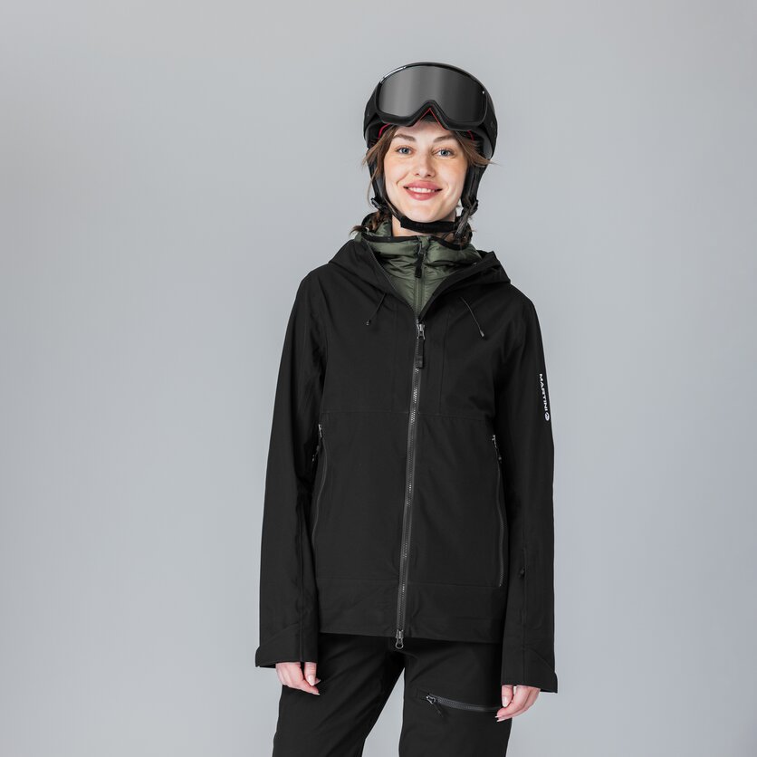 Martini Sportswear - Horizon 3L Jacket W - Hardshell Jacken in black - product.alttext.Vorderansicht Model - Damen