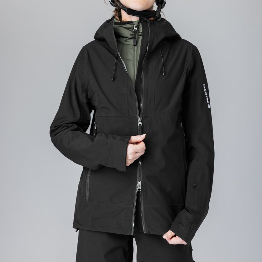 Martini Sportswear - Horizon 3L Jacket W - Hardshell Jacken in black - product.alttext.Detail 4 - Damen