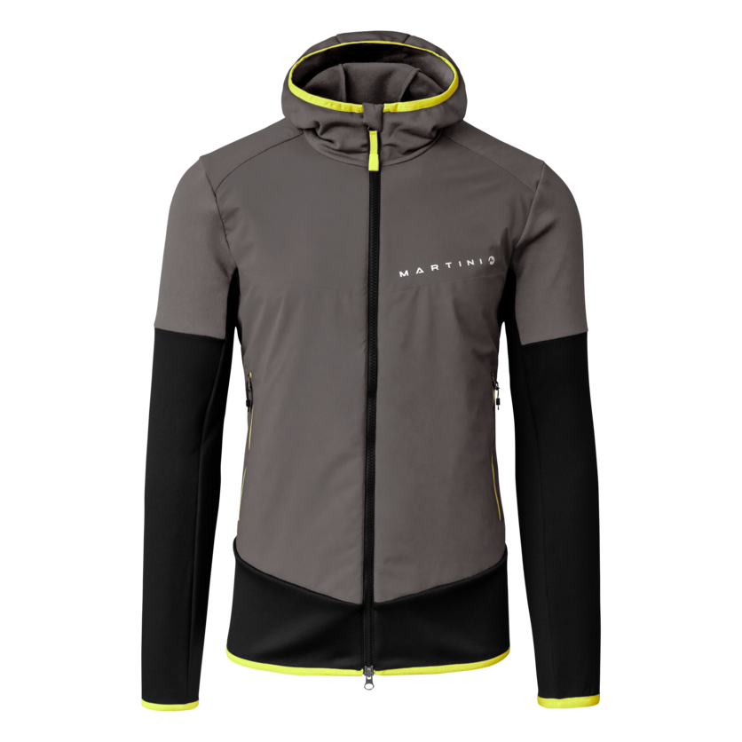 Martini Sportswear - Peakpower Hybrid Windbreaker Jacket M - Hybridjacken in steel-ginger - product.alttext.Vorderansicht - Herren