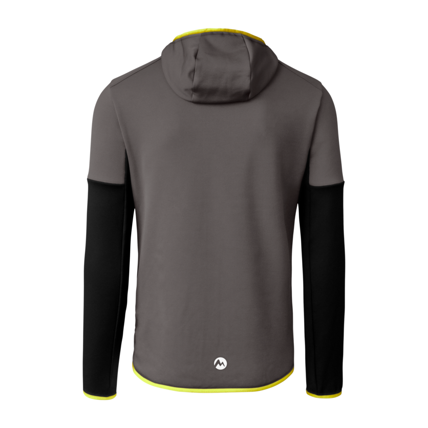 Martini Sportswear - Peakpower Hybrid Windbreaker Jacket M - Hybridjacken in steel-ginger - product.alttext.Rückansicht - Herren