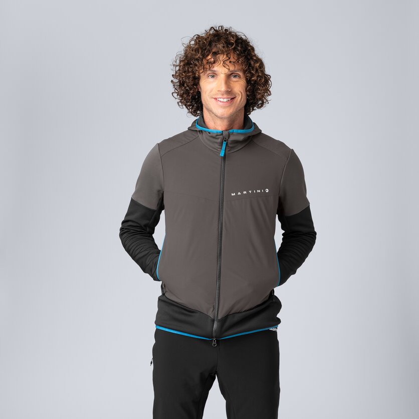 Martini Sportswear - Peakpower Hybrid Windbreaker Jacket M - Hybridjacken in black - product.alttext.Vorderansicht Model - Herren