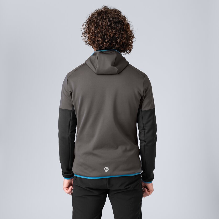 Martini Sportswear - Peakpower Hybrid Windbreaker Jacket M - Hybridjacken in black - product.alttext.Rückansicht Model - Herren