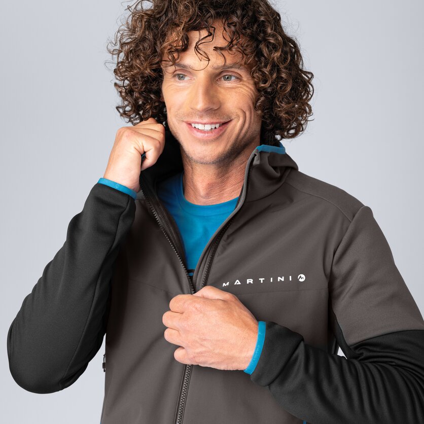 Martini Sportswear - Peakpower Hybrid Windbreaker Jacket M - Hybridjacken in black - product.alttext.Detail 6 - Herren