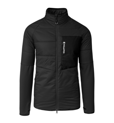 Martini Sportswear - Horizon Hybrid Jacket Primaloft® M - Hybrid jackets in black - front view - Men