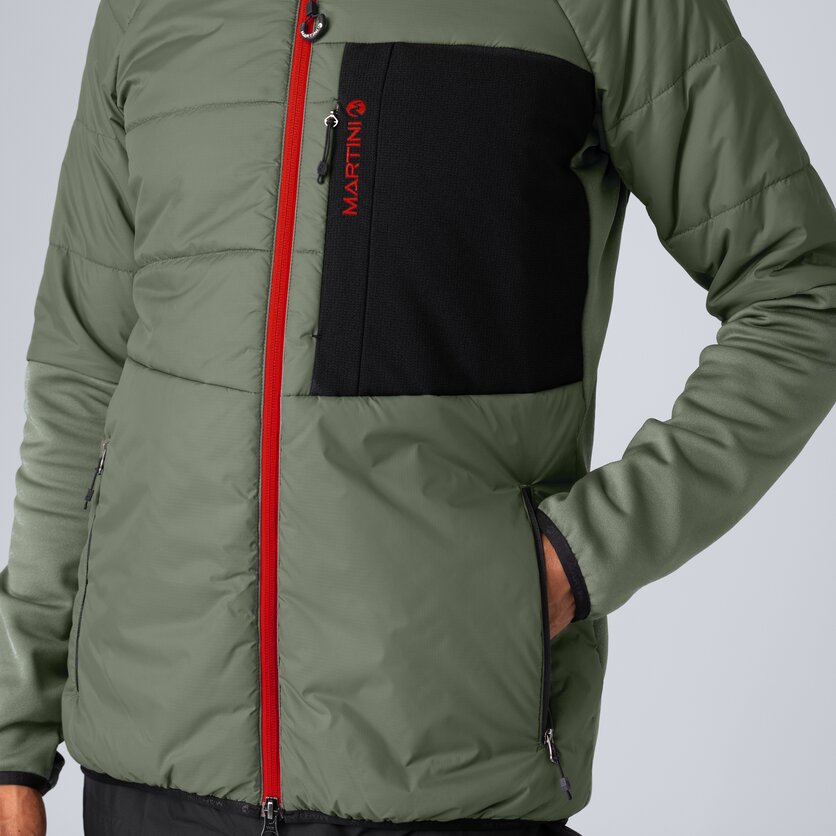 Martini Sportswear - Horizon Hybrid Jacket Primaloft® M - Giacche ibride in black/mosstone - product.alttext.Detail 3 - Uomo