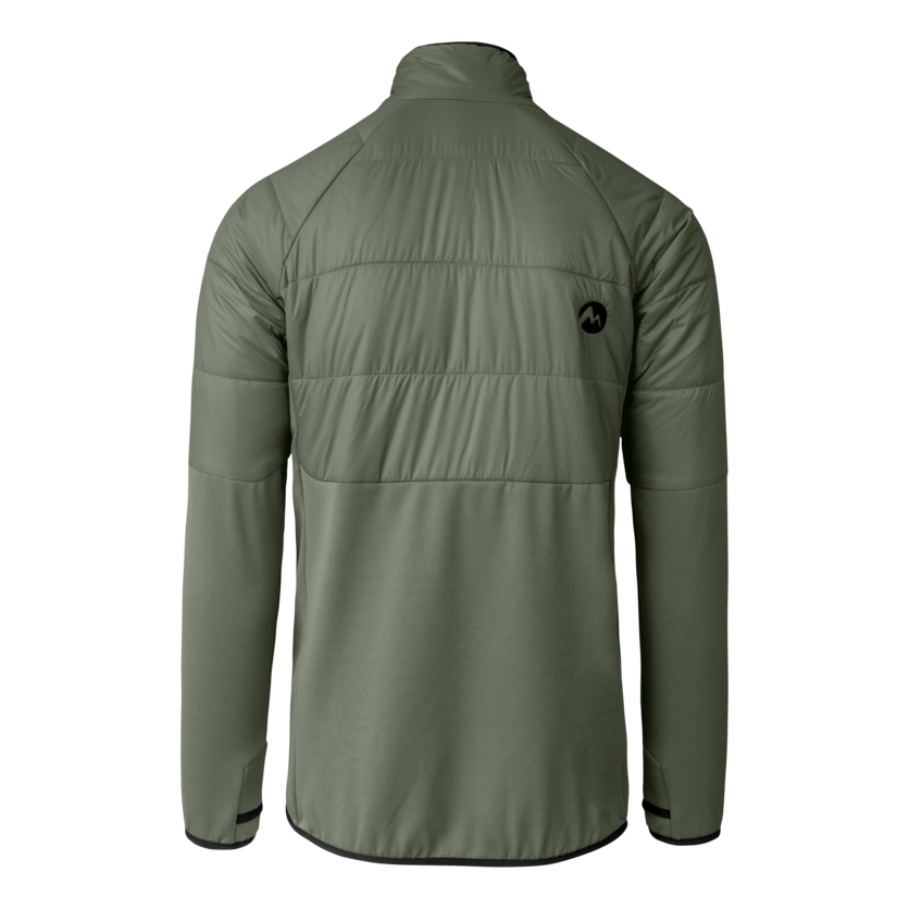 Martini Sportswear - Horizon Hybrid Jacket Primaloft® M - Giacche ibride in black/mosstone - product.alttext.Rückansicht - Uomo