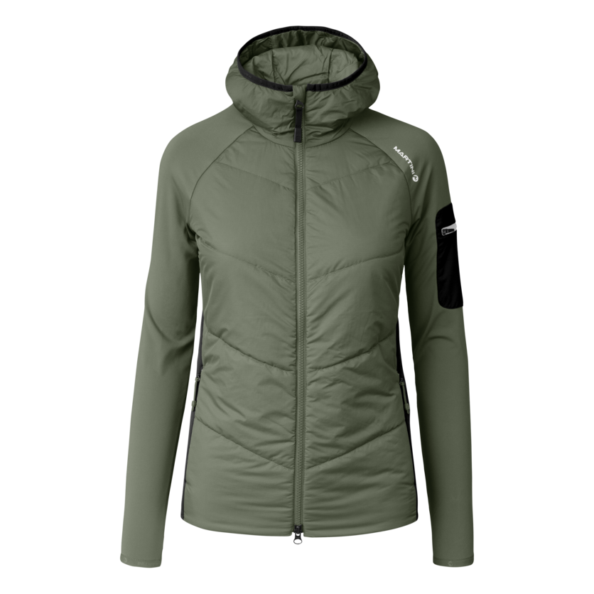 Martini Sportswear - Horizon Hybrid Jacket G-LOFT® W - Hybridjacken in mosstone-black - product.alttext.Vorderansicht - Damen