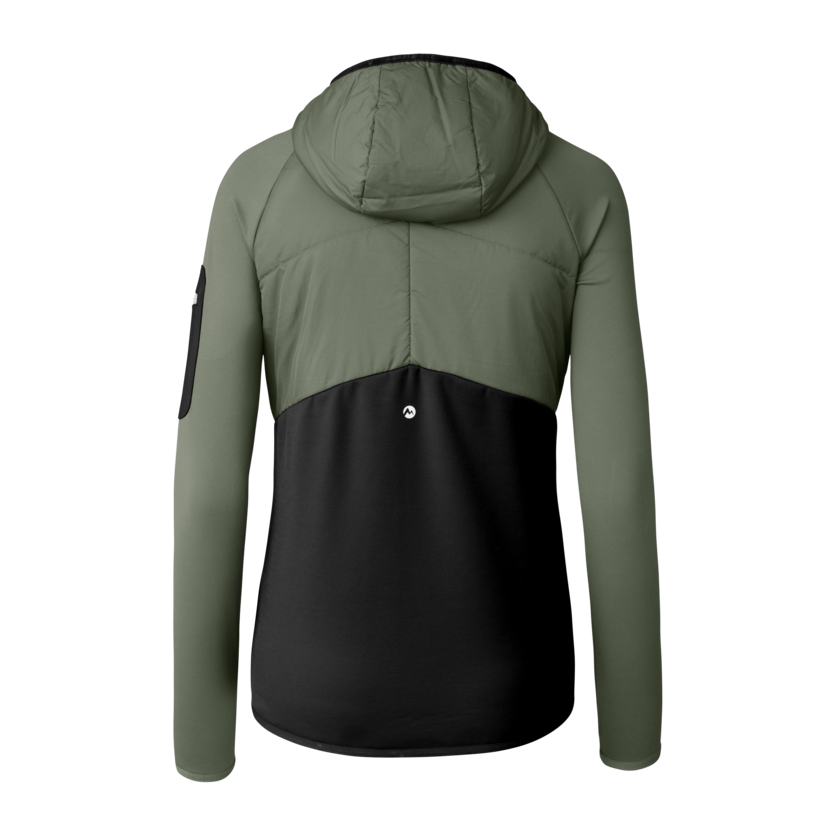 Martini Sportswear - Horizon Hybrid Jacket G-LOFT® W - Hybridjacken in mosstone-black - product.alttext.Rückansicht - Damen