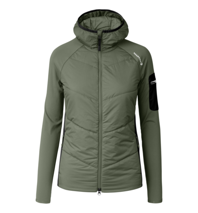 Martini Sportswear - Horizon Hybrid Jacket G-LOFT® W - Hybrid jackets in seaport-scooter - front view - Women