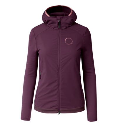 Martini Sportswear - Argon Hybrid Windbreaker Jacket W - Hybrid jackets in fairy tale-primrose - front view - Women