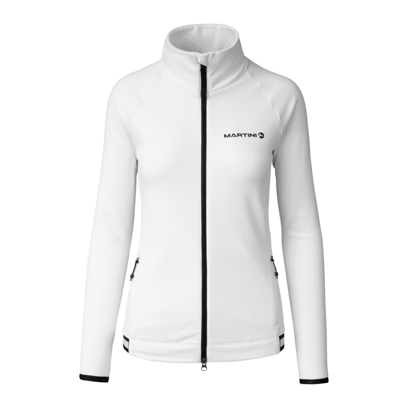 Martini Sportswear - Horizon Midlayer Jacket W - Fleece in white - product.alttext.Vorderansicht - Women