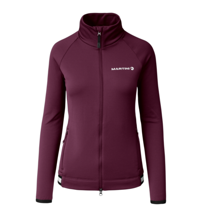 Martini Sportswear - Horizon Midlayer Jacket W - Fleece in fairy tale - front view - Women