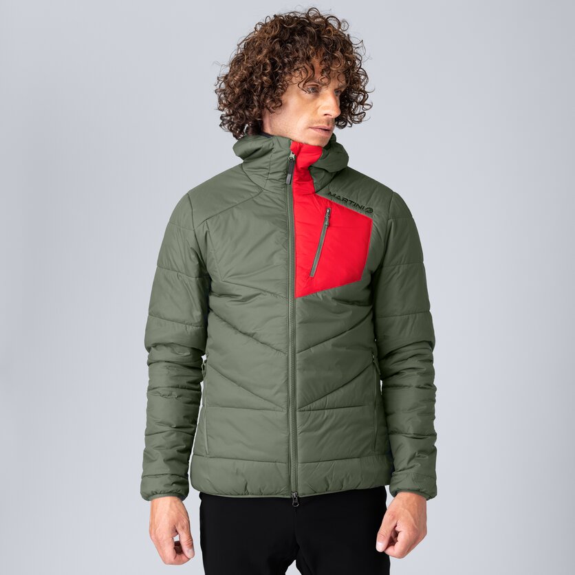 Martini Sportswear - Fullforce Padded Jacket G-LOFT® M - Primaloft & Gloft Jacken in seaport-lava - Vorderansicht Model - Herren