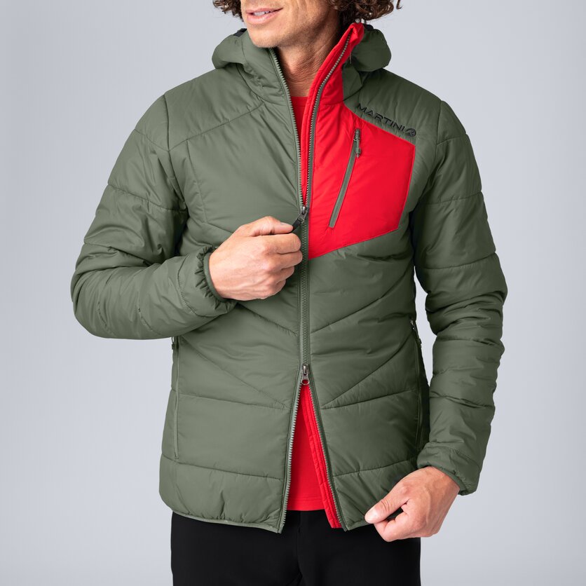 Martini Sportswear - Fullforce Padded Jacket G-LOFT® M - Primaloft & Gloft Jacken in black-steel - product.alttext.Detail 3 - Herren