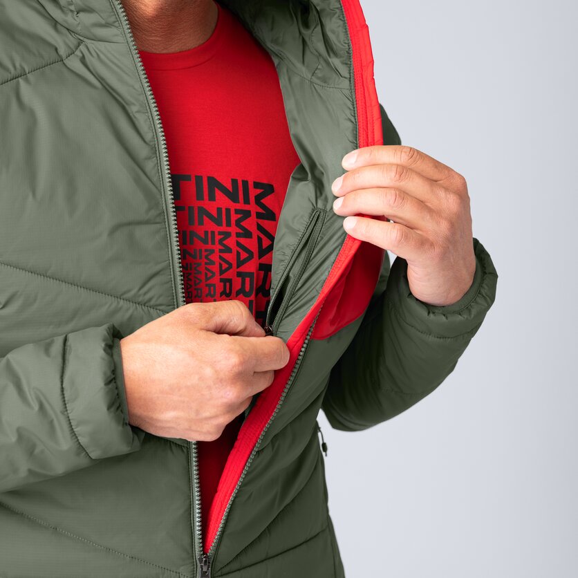 Martini Sportswear - Fullforce Padded Jacket G-LOFT® M - Primaloft & Gloft Jacken in seaport-lava - Detail 4 - Herren