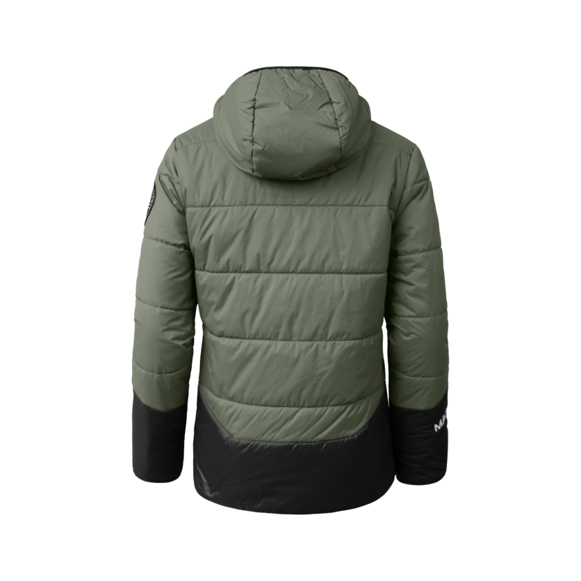 Martini Sportswear - Wildone Padded Jacket G-LOFT® Kids - Giacche Primaloft e Gloft in black/mosstone - product.alttext.Rückansicht - Bambini