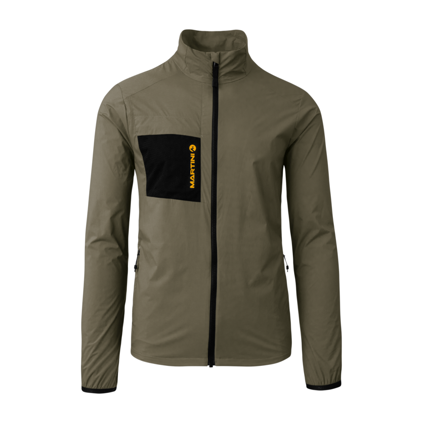 Martini Sportswear - Neverrest Windbreaker Jacket M - Windbreaker Jacken in moss-curry - Vorderansicht - Herren