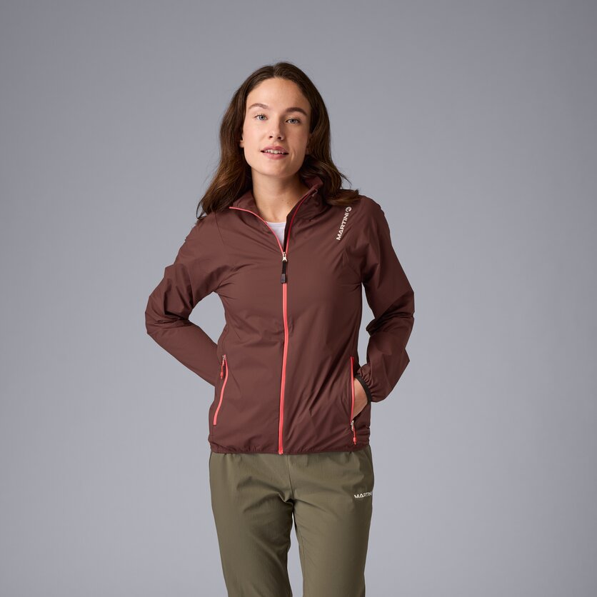 Martini Sportswear - Sunrise Windbreaker Jacket W - Windbreaker jackets in white - front view model - Women